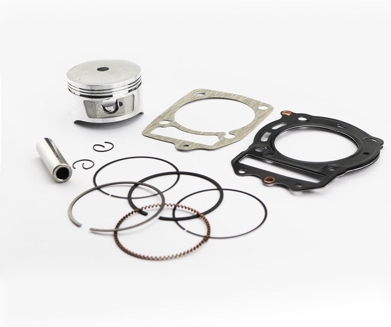 New Olym 72mm/2.83" Piston Rings Kit Assembly with Head and Base Gaskets for DR250 1984-1987/GN250 1985-2001 12111-38201-000 - Image 3